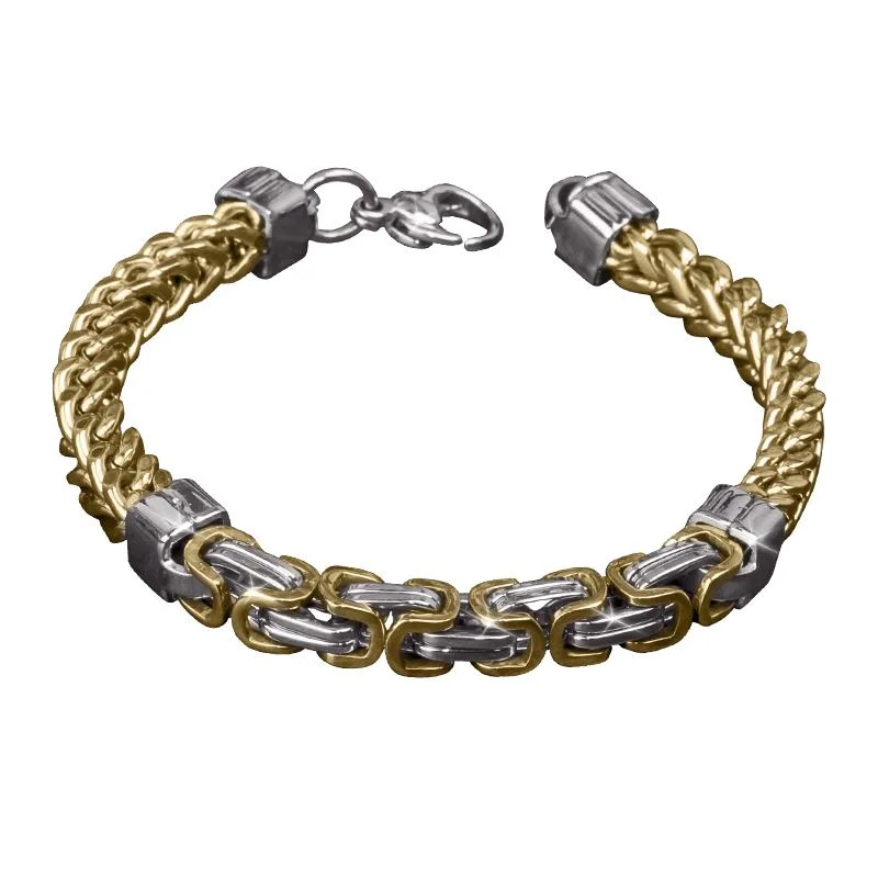Seasonal Jewelry Deals – Elevate Your Style Cedar Foxtail Byzantine Bracelet