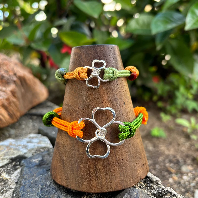 Breathtaking Jewelry, Breathtaking Prices Clover Cord Bracelet