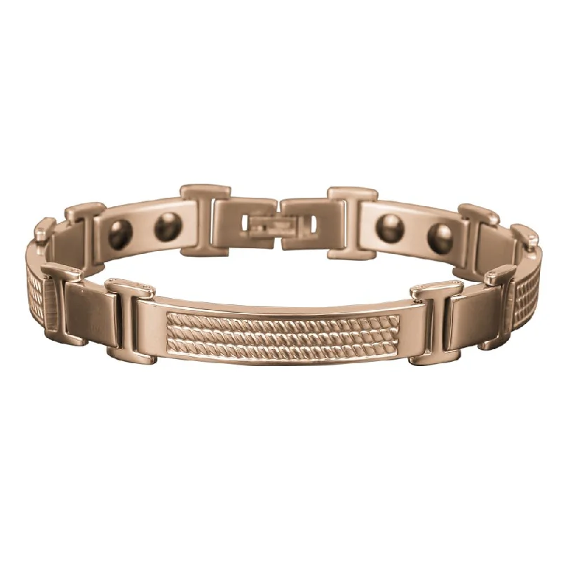 Breathtaking Jewelry At Limited-Time Savings Columbus Magnetic Rose Gold Bracelet