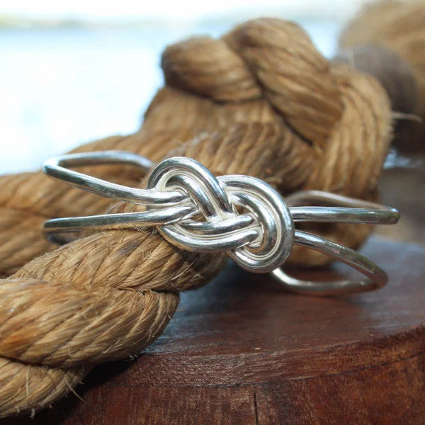 Limited-Time Offer On Elegant Jewelry Pieces Double Infinity Knot Cuff Bracelet