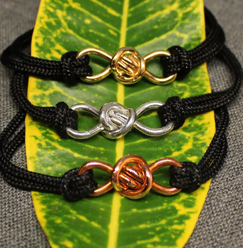 Get The Sparkle You Love At Prices You Adore Crucian Knot Large Cord Bracelet