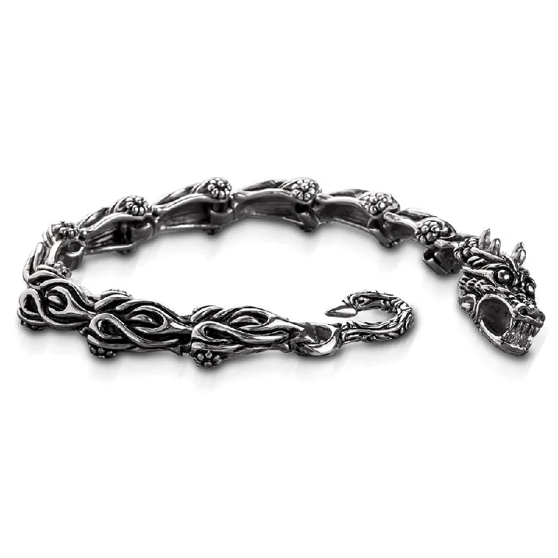 Personalized Jewelry Sale – Unique Pieces At Great Prices Dragons Lair Steel Bracelet