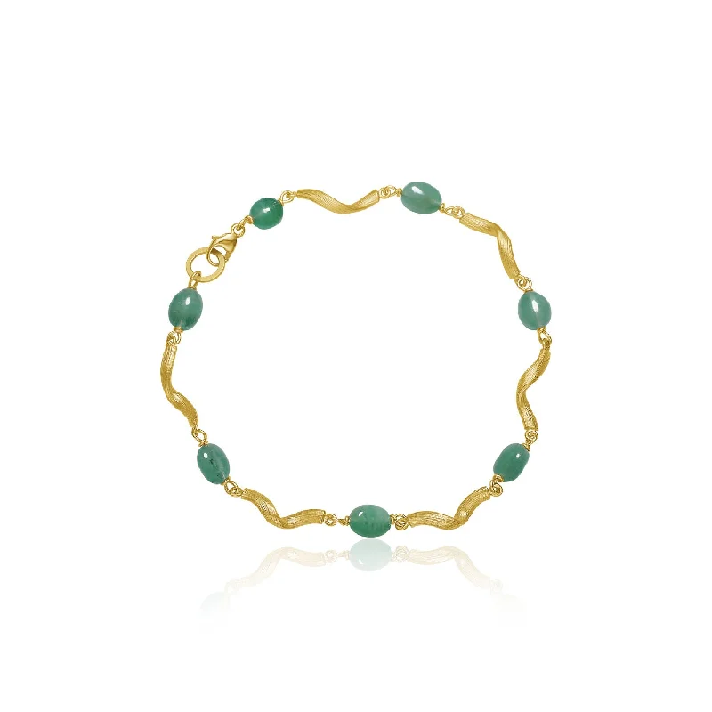 Buy More, Save More On Stunning Jewelry Pieces Vega Emerald 18K Gold Bracelet