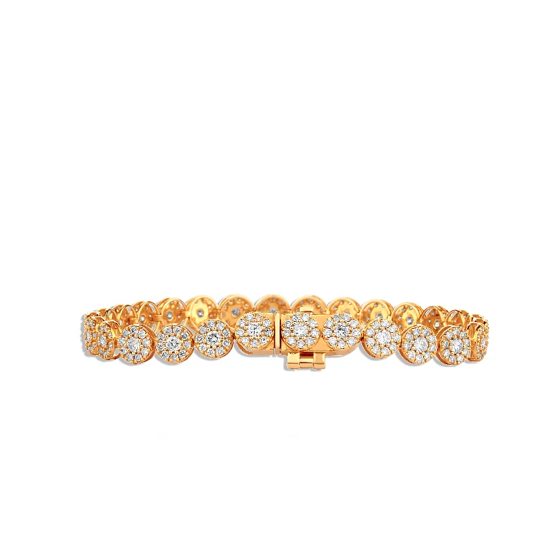 Eros Natural Diamond Bracelet in 18K Gold