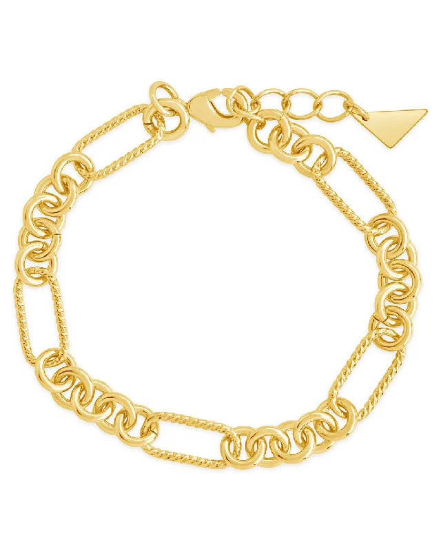 Fianna Mixed Chain Link Bracelet