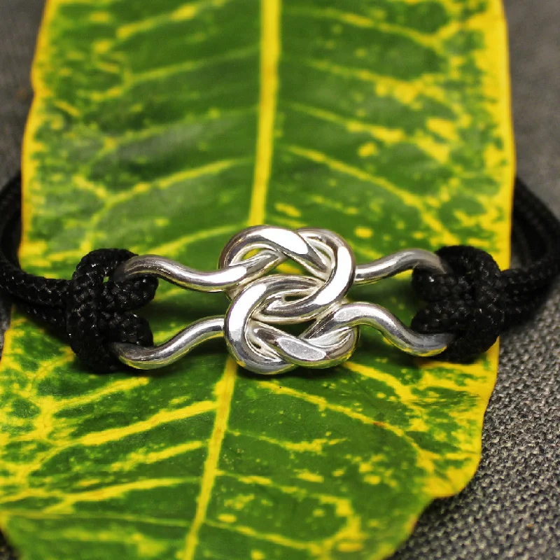Romantic Heart-Shaped Jewelry For Special Gifts Friendship Knot Cord Bracelet