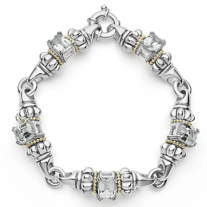Timeless Beauty, Unbeatable Deals – Jewelry Sale On Glacier Classic White Topaz Bracelet