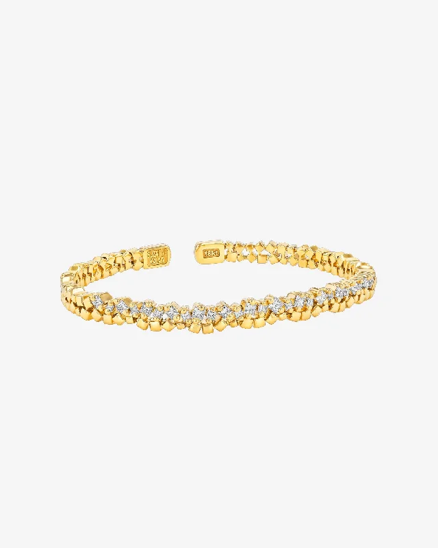 Limited-Time Jewelry Discounts – Shine Without The Splurge Golden Diamond Bangle