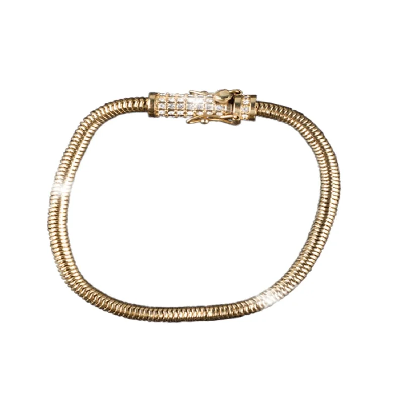 Bold And Beautiful Jewelry Now At Irresistible Prices Golden Snake Chain Bracelet