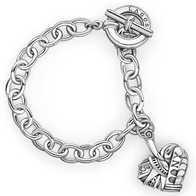 Huge Savings On Timeless Jewelry Collections Hearts of LAGOS Heart of New York Charm Bracelet Huge Savings On Timeless Jewelry Collections Hearts of LAGOS Heart of New York Charm Bracelet
