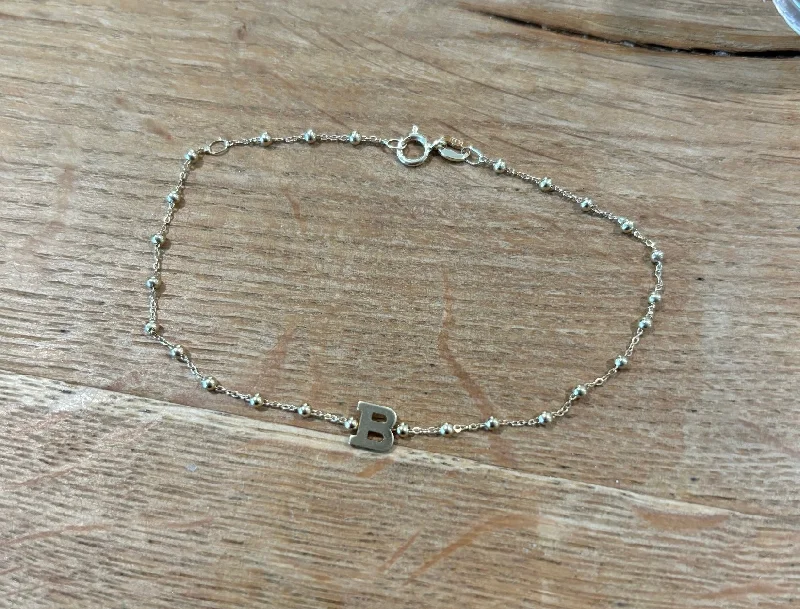 Bestselling Jewelry At Special Promotional Rates Initial Bead Bracelet