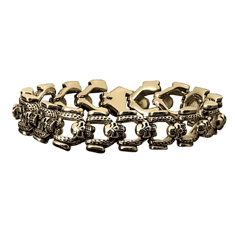 Once-A-Year Jewelry Sale – Grab Your Favorites Now Lightning Skull Bracelet