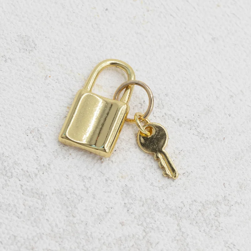 Lock & Key Charm