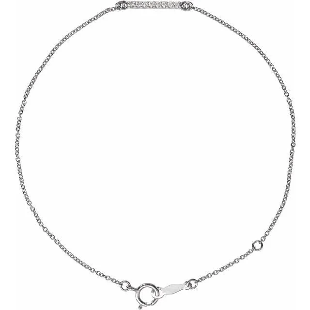 14k White Gold