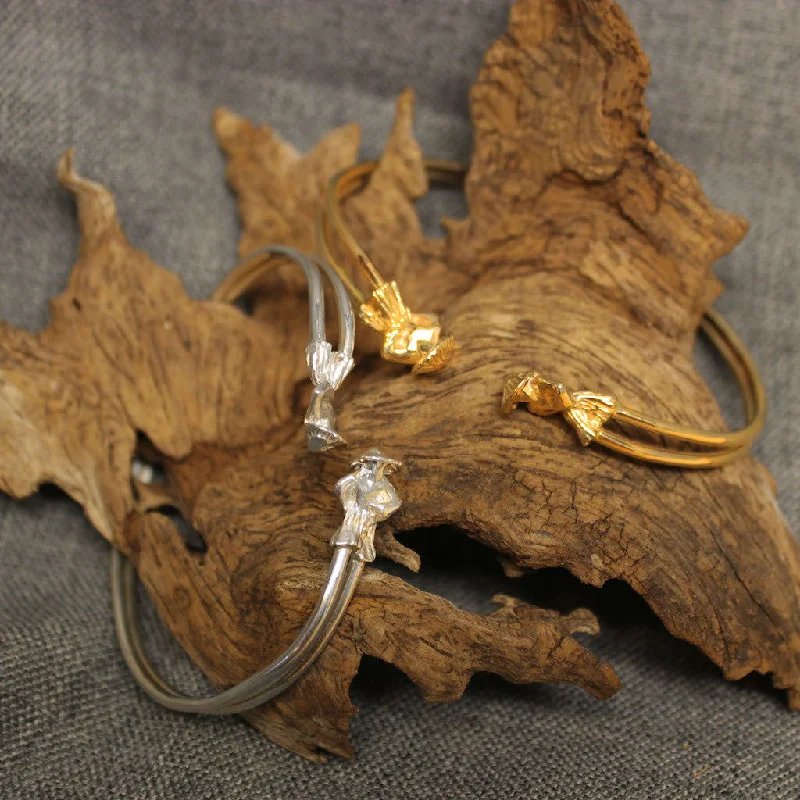 Dainty Floral Jewelry For Feminine Elegance Moko Jumbie Cuff Bracelet