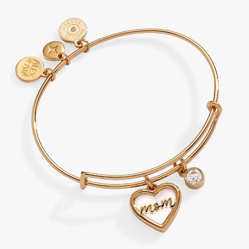 Mom Mother of Pearl Bangle