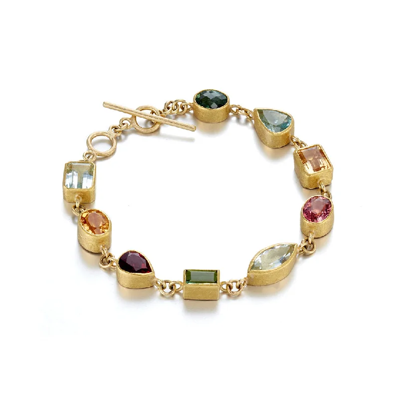 Get The Best Deals On Timeless Jewelry Pieces Multi-Color Gemstone Bracelet