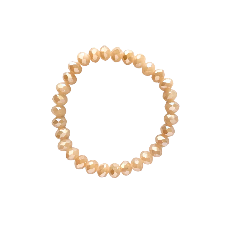 Exclusive Jewelry Sale Event – Shop Now Cinnamon Faceted Rondelle 8mm Bracelet