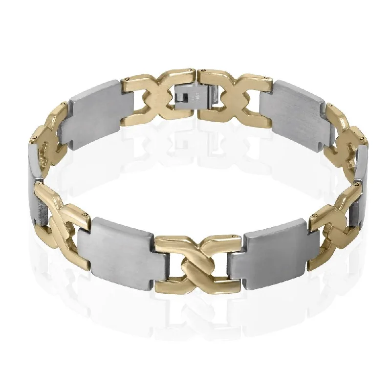 Special Sale On Handcrafted Jewelry – Shop Today Noble Two-Tone Bracelet