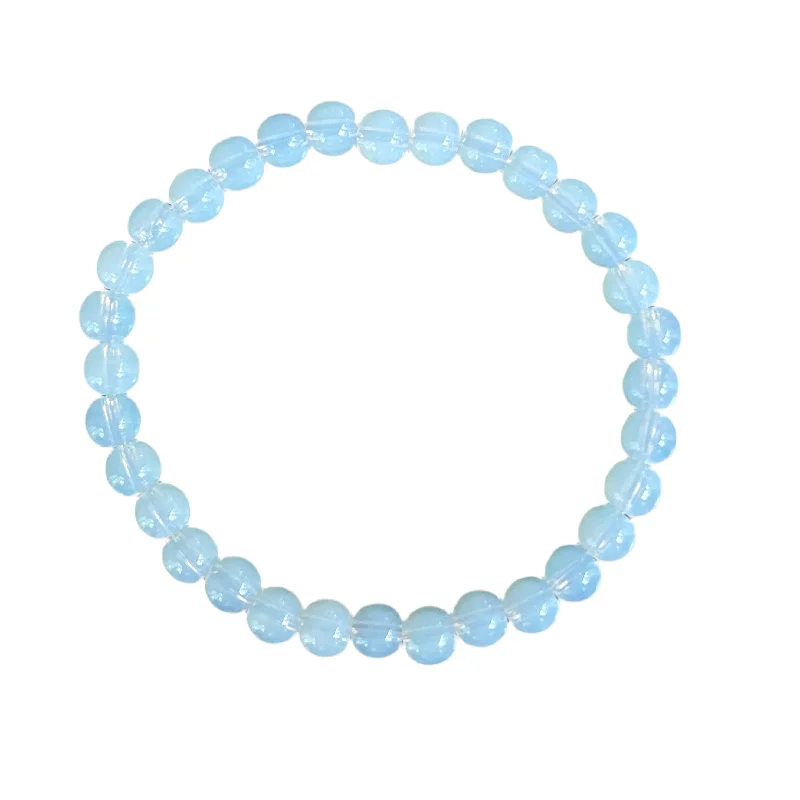 Opalite Quartz 6mm Bracelet