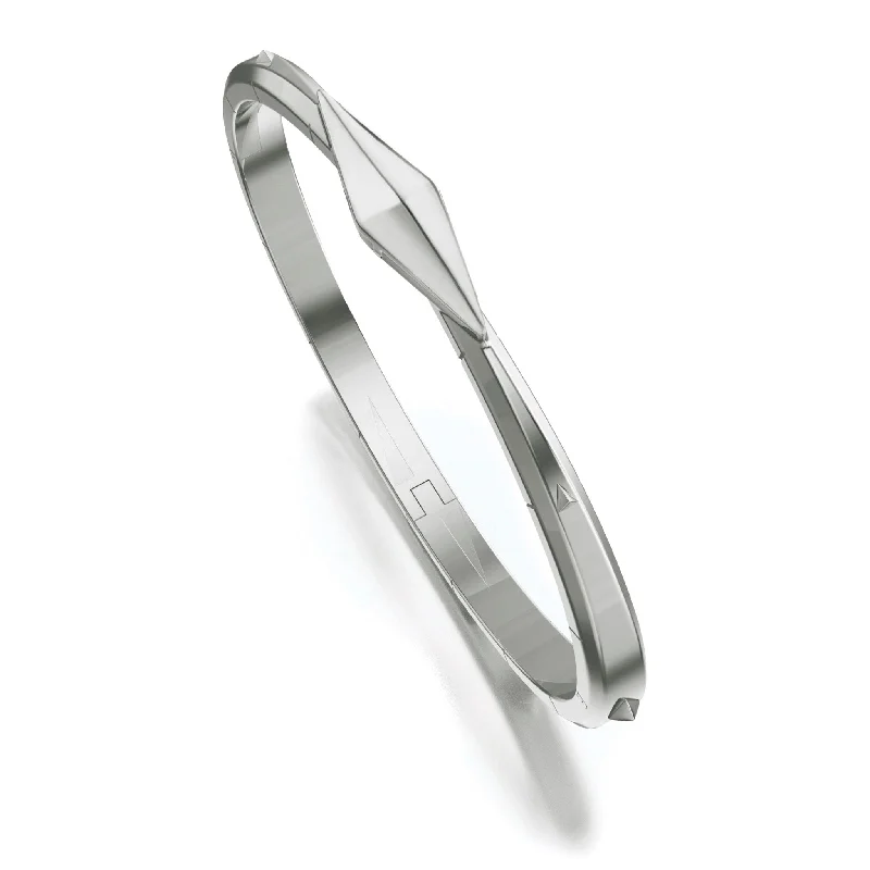 “Points North” Sterling Silver Cuff