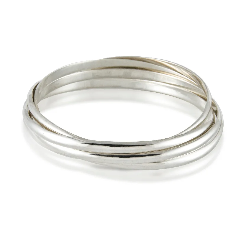 Rolling Bangle Bracelet