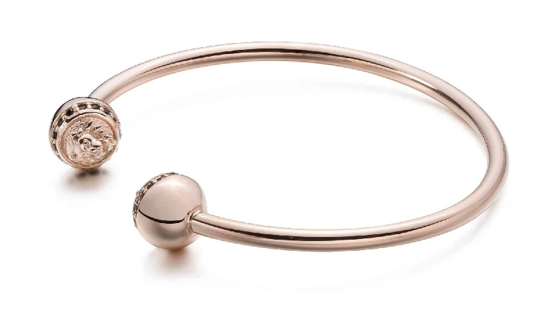 Sparkle For Less – Shop Our Limited-Time Jewelry Deals Rose Gold Lion Bangle