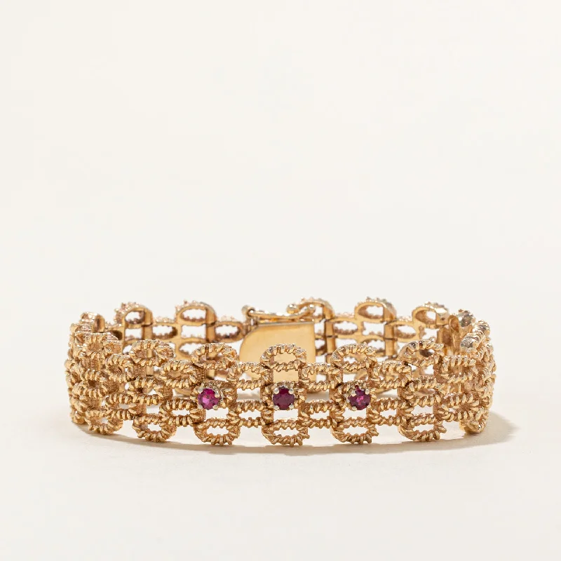 Shop Dazzling Jewelry With Special Promotional Discounts Ruby Bracelet | 0.40ctw | 6.5" |