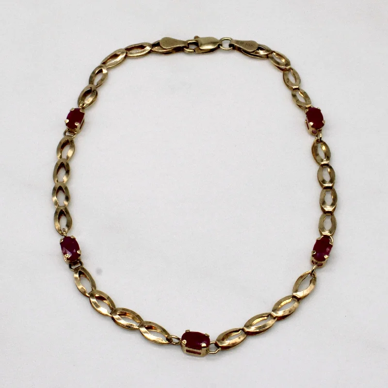 Premium Jewelry At Special Low Prices For A Limited Time Ruby Bracelet | 1.25ctw | 8" |