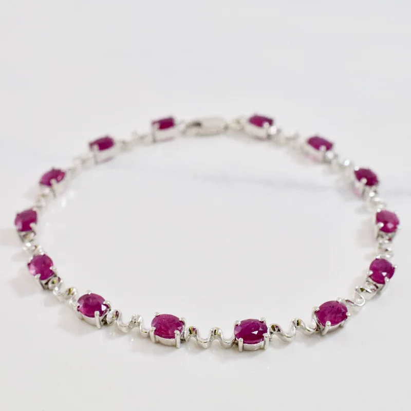 Affordable Glamour – Premium Jewelry At Special Prices Ruby Tennis Bracelet | SZ 7" |