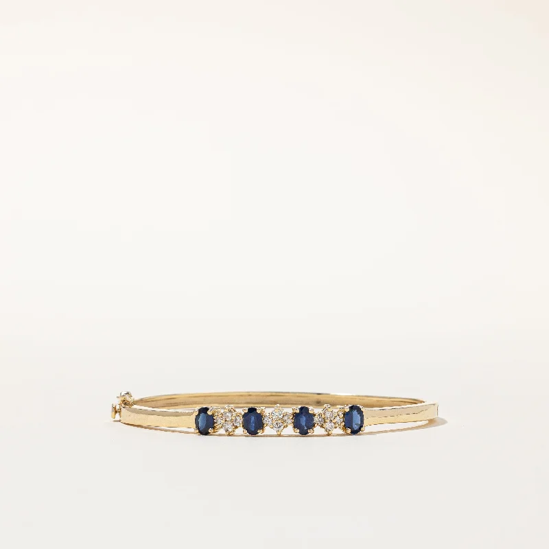 Sparkle More For Less – Jewelry Sale Happening Now Sapphire & Diamond Bracelet | 1.44ctw, 0.36ctw | 8" |