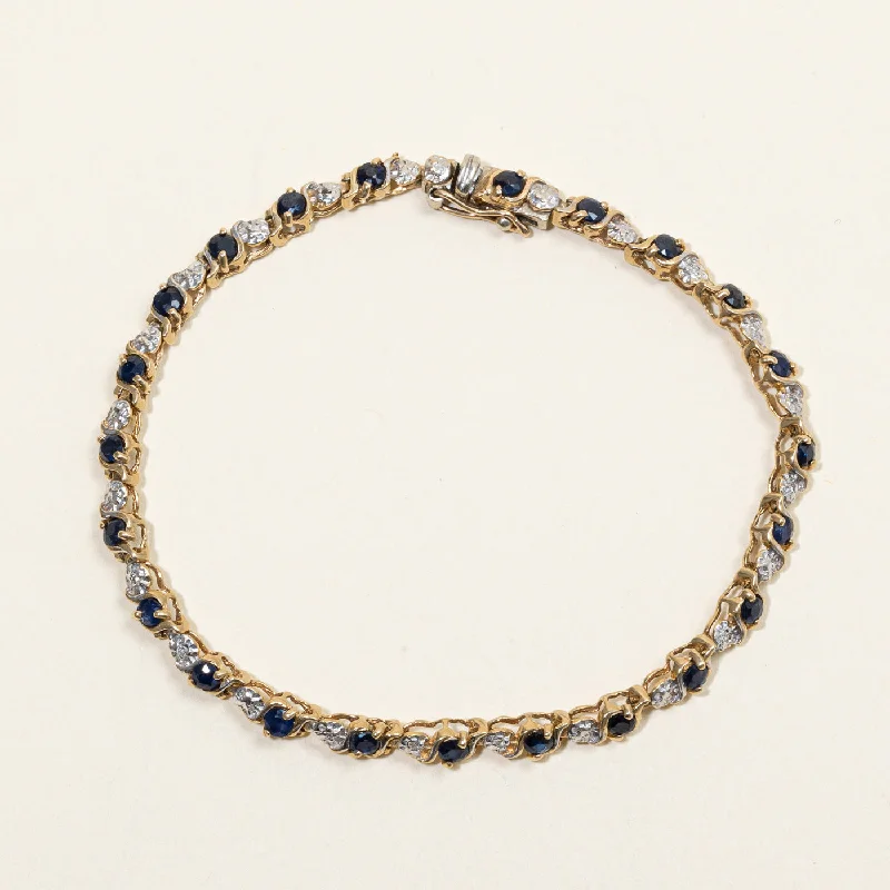Exclusive Jewelry Sale Event – Shop Now Sapphire & Diamond Bracelet | 1.80ctw, 0.04ctw | 7" |