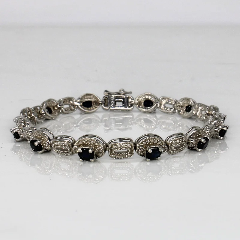 Elegant Jewelry, Affordable Luxury – Shop Now Sapphire & Diamond Bracelet | 2.00ctw, 0.12ctw | 7" |