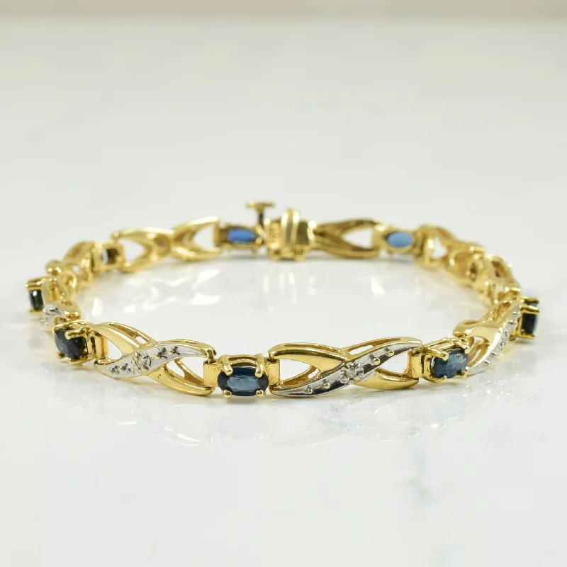 The Biggest Jewelry Sale Of The Year Is Here Sapphire & Diamond Bracelet | 2.25ctw, 0.05ctw | 7.25" |