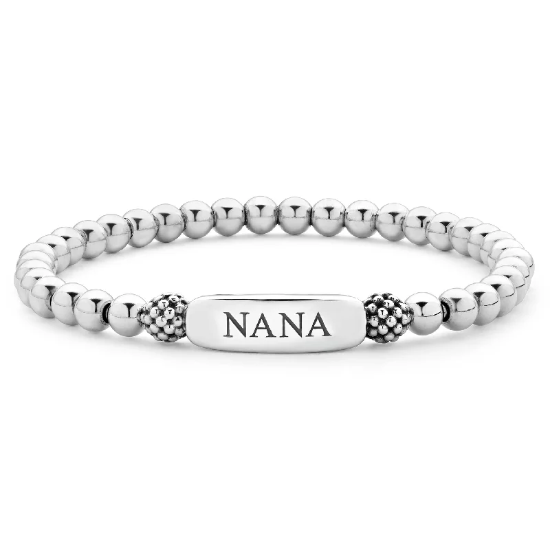 Exclusive Jewelry Sale – Shine For Less Signature Caviar Nana Stretch Bead Bracelet