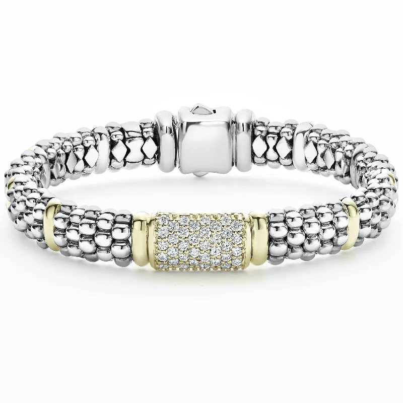 Elegant Jewelry, Exclusive Prices – Shop Now Signature Caviar Caviar Diamond Bracelet | 9mm