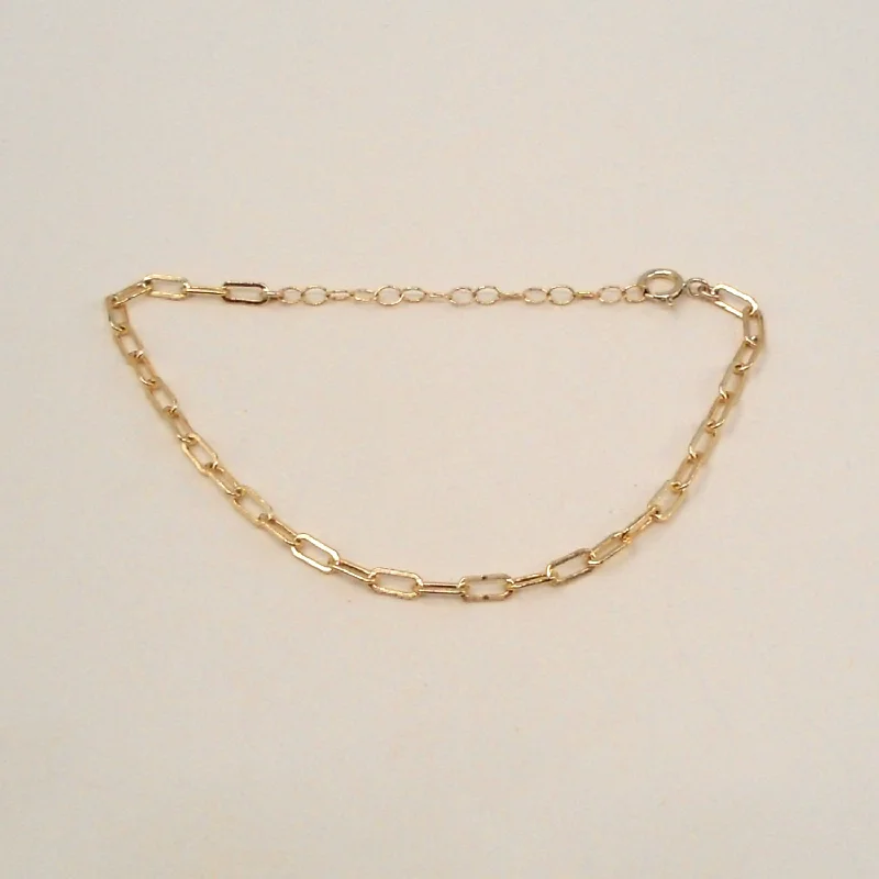 Solid Link Chain Bracelet