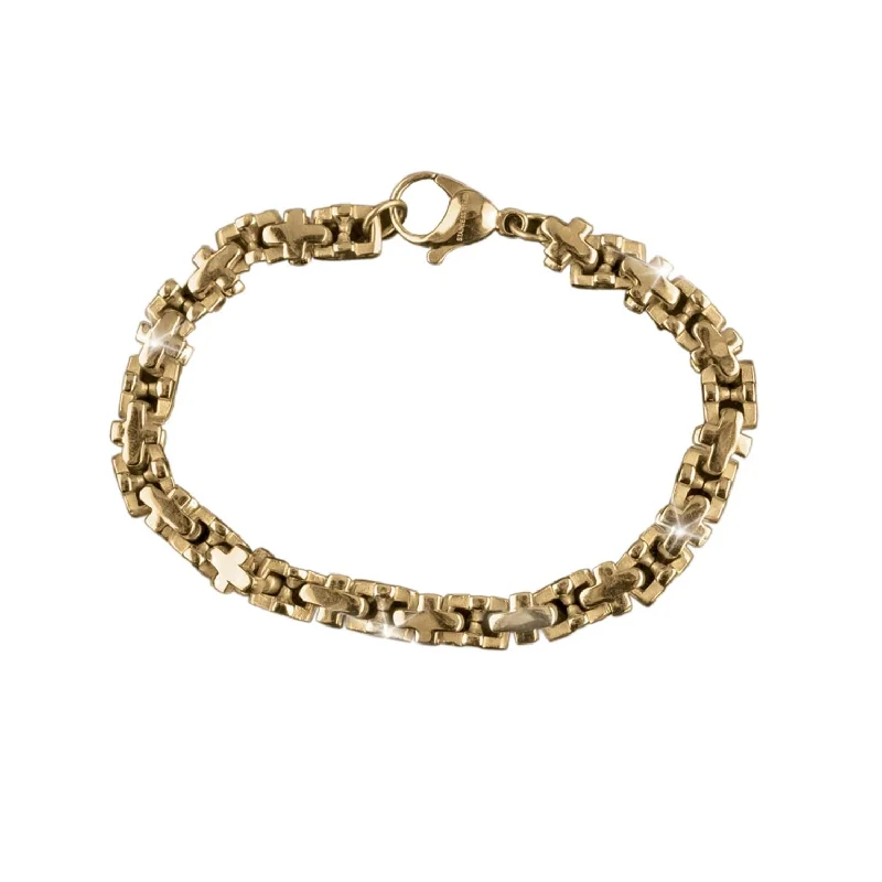 Buy More, Save More On Stunning Jewelry Pieces Stanford Men's Gold Bracelet