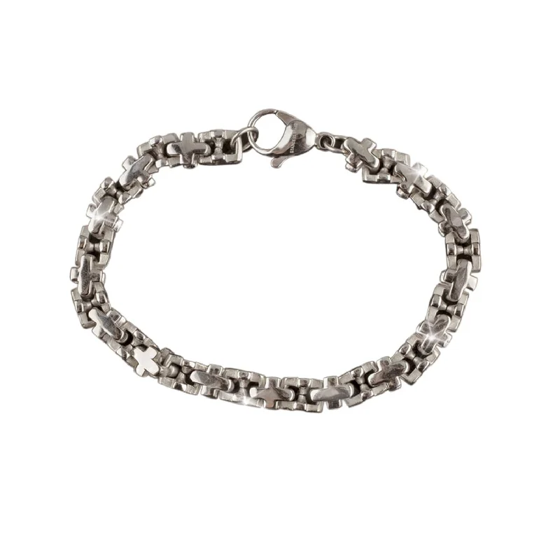 Unmissable Discounts On Timeless Jewelry Pieces Stanford Men's Steel Bracelet