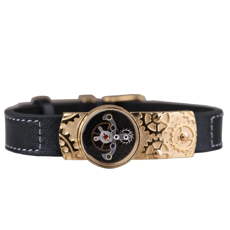 Waterproof Stainless Steel Jewelry For Lasting Beauty Steampunk Clockwork Bracelet
