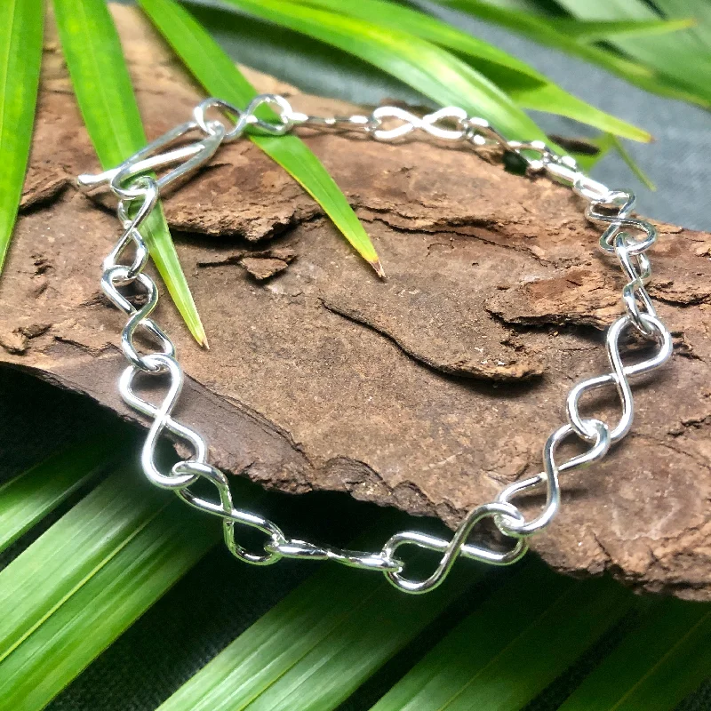 Last Chance To Grab Your Favorite Jewelry At A Discount Sterling Silver Infinity Hand Chain Last Chance To Grab Your Favorite Jewelry At A Discount Sterling Silver Infinity Hand Chain