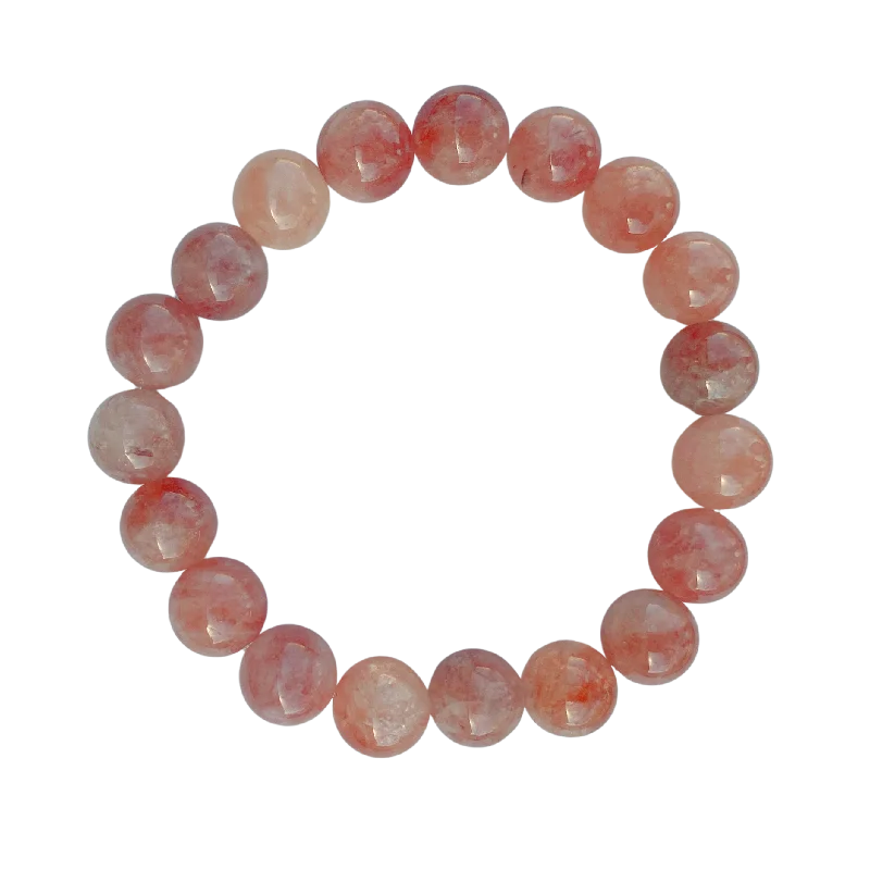 Sunstone Jade 10mm Bracelet