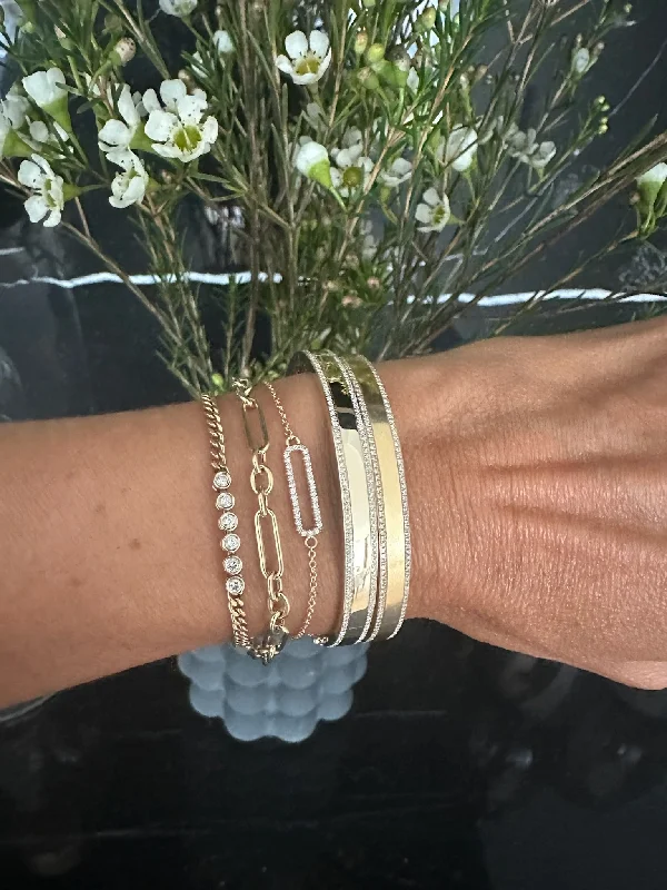 Shop Elegant Jewelry At Unbeatable Prices The Stevie Diamond Link Bracelet
