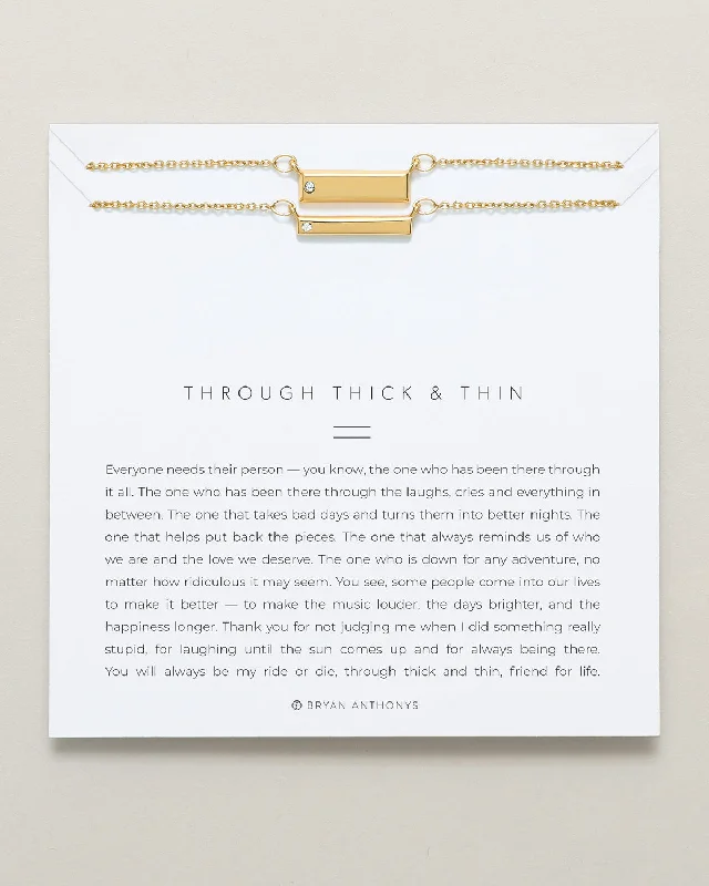 Grab Your Dream Jewelry At The Lowest Prices Through Thick & Thin Bracelet Set
