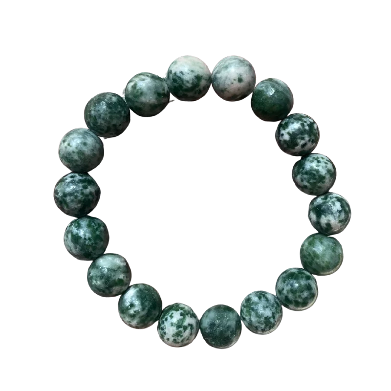 Tree Agate 10mm Bracelet