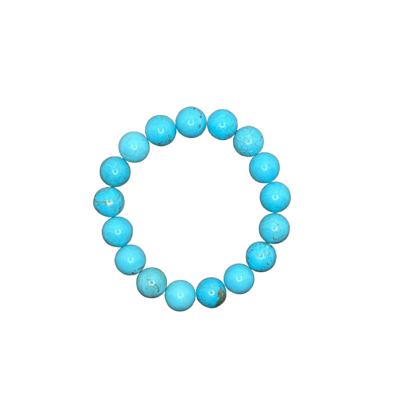 Turquoise Magnesite 10mm Bracelet