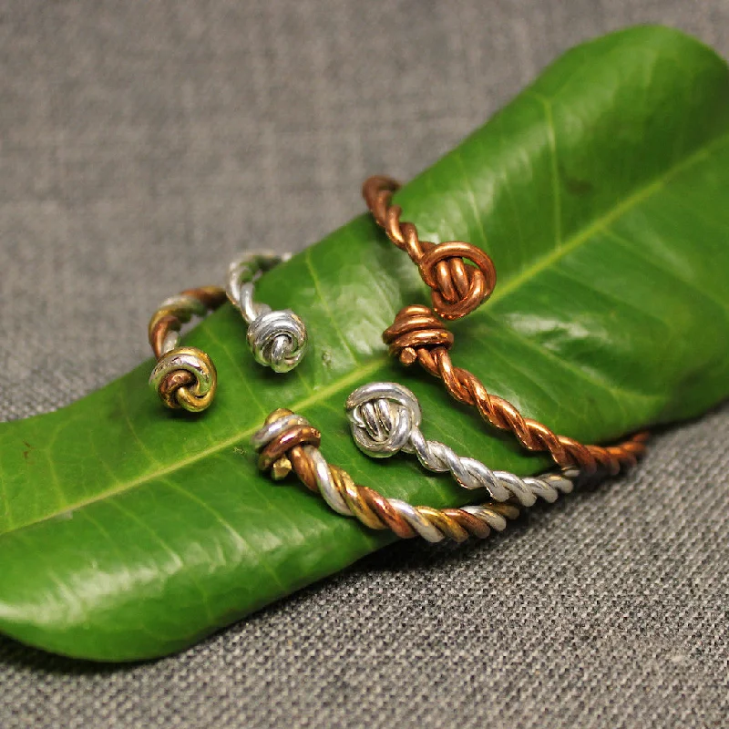 Exclusive Gemstone Jewelry Markdowns – Shop Now Twisted Knot Child Cuff Bracelet