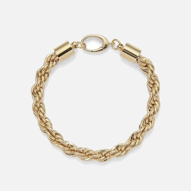 XL Rope Chain Bracelet in Gold