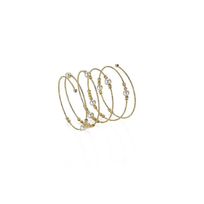 Exclusive Jewelry Discounts – Shop Now For Savings Wrap 18K Gold Bracelet w. Akoya Pearls Exclusive Jewelry Discounts – Shop Now For Savings Wrap 18K Gold Bracelet w. Akoya Pearls