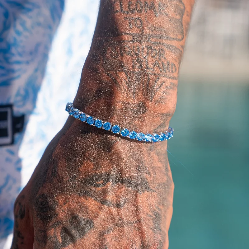 Luxury Jewelry At Unbeatable Discounts 5mm Tennis Bracelet - Blue Sapphire